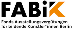 Logo Fonds Ausstellungsvergütungen für Bildende Künstler:innen Berlin