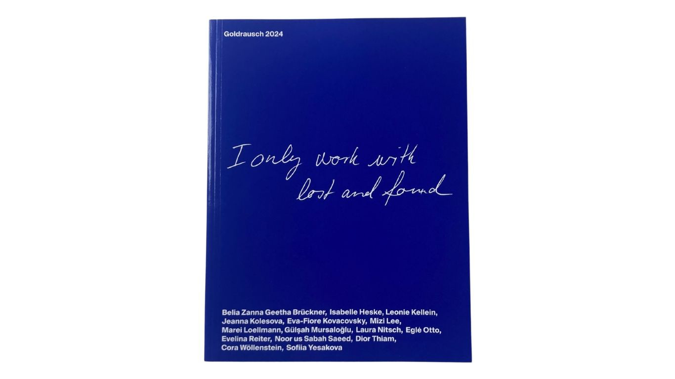 I only work with lost and found – Goldrausch 2024 Katalog