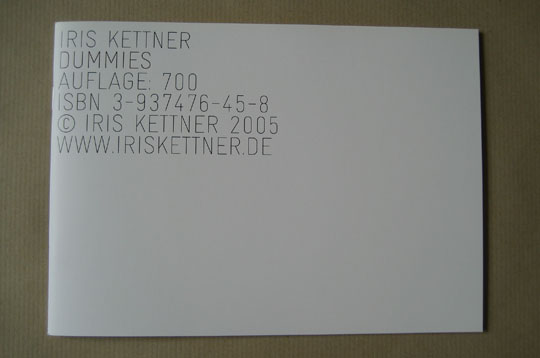 Iris Kettner Katalog Goldrausch 2005