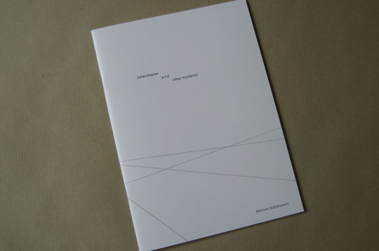 Miriam Steinhauser Katalog Goldrausch 2010