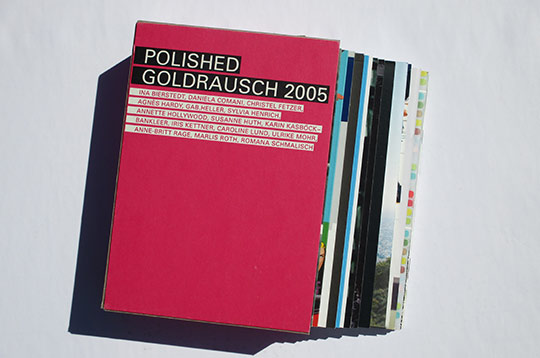 Polished – Goldrausch 2005, Katalog zur Ausstellung, Schuber