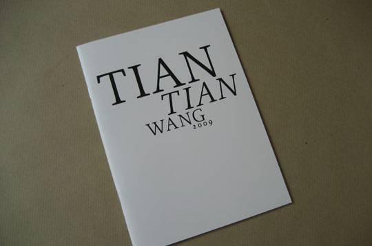 Tian Tian Wang Katalog Goldrausch 2009